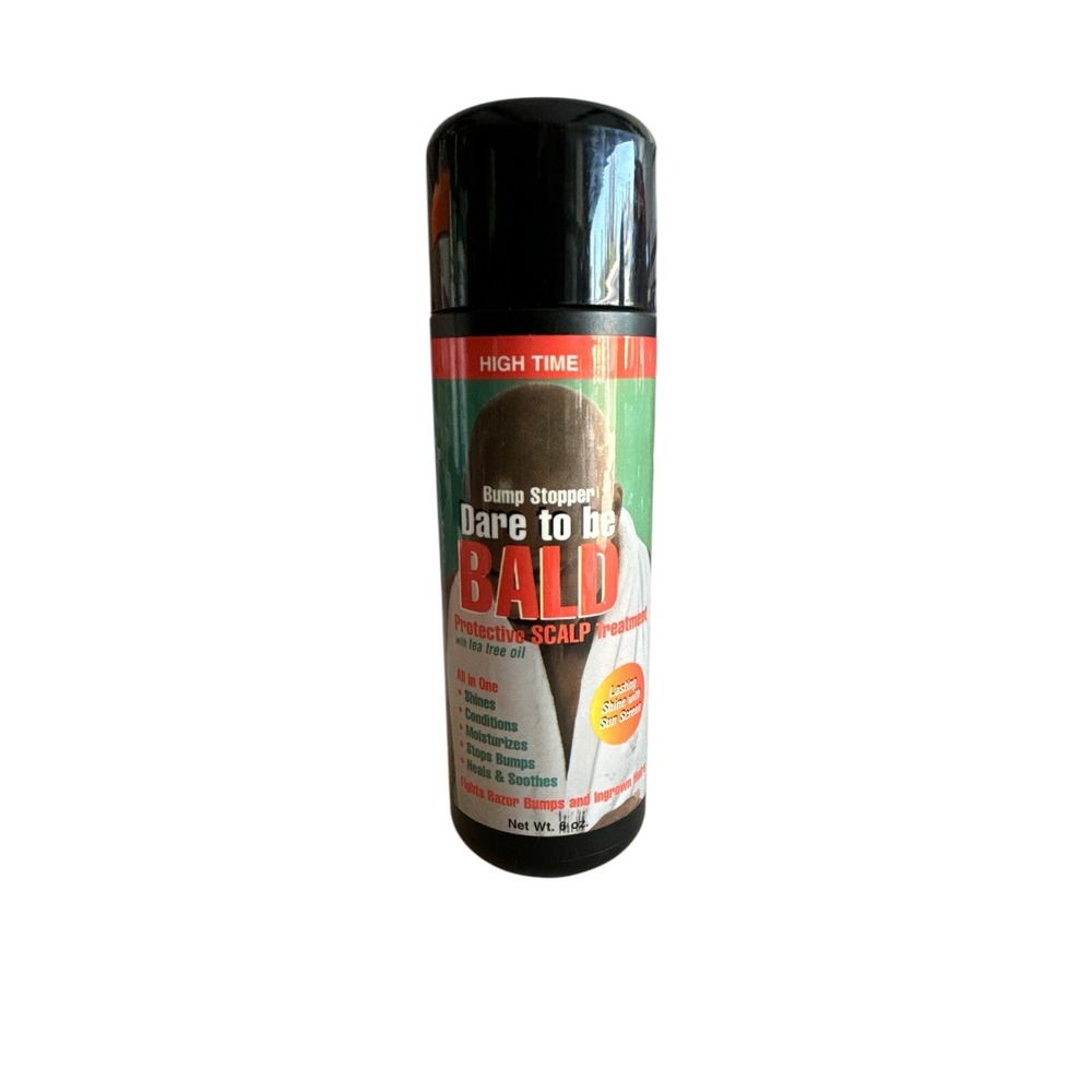 High Time Dare To Be Bald protective scalp treatment w/ tea tree oil 6 oz